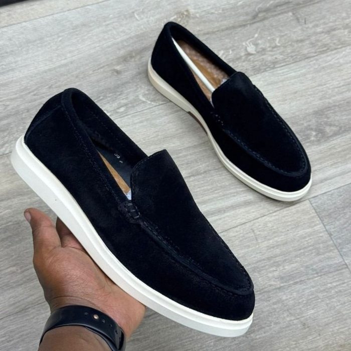 mocassim masculino camurça linha esporte fino old money