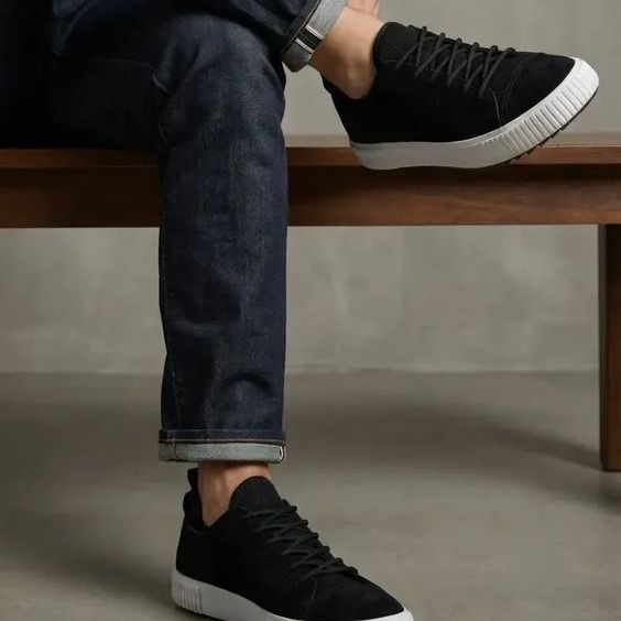 tênis polo wear casual camurça conforto premium