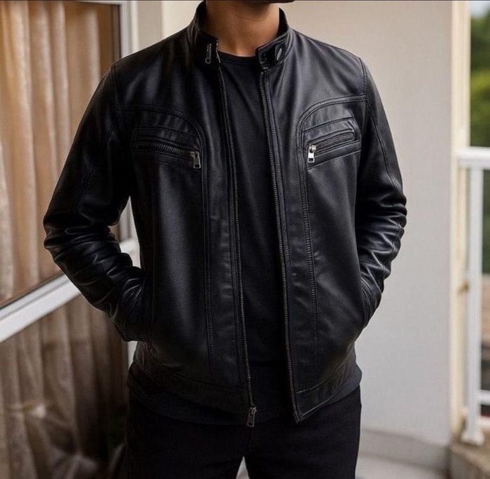 jaqueta de couro masculina ô dcasa impermeável m ao gg