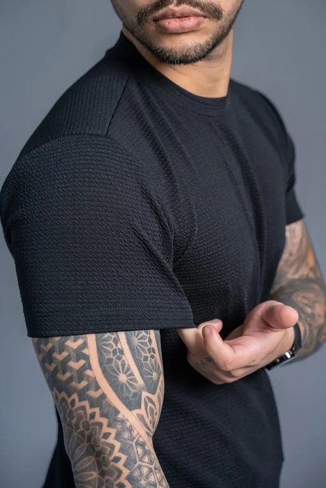 camiseta anarhu masculina manga curta