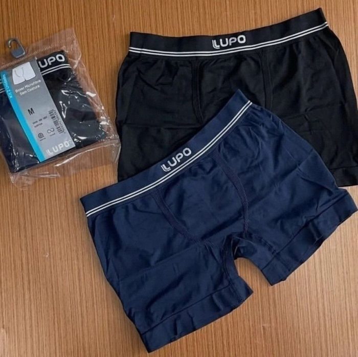 cuecas lupo boxer algodão cotton conforto kit 10