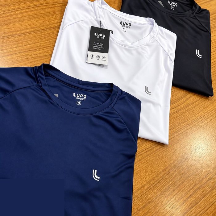 Camiseta Lupo Dry Fit M ao GG