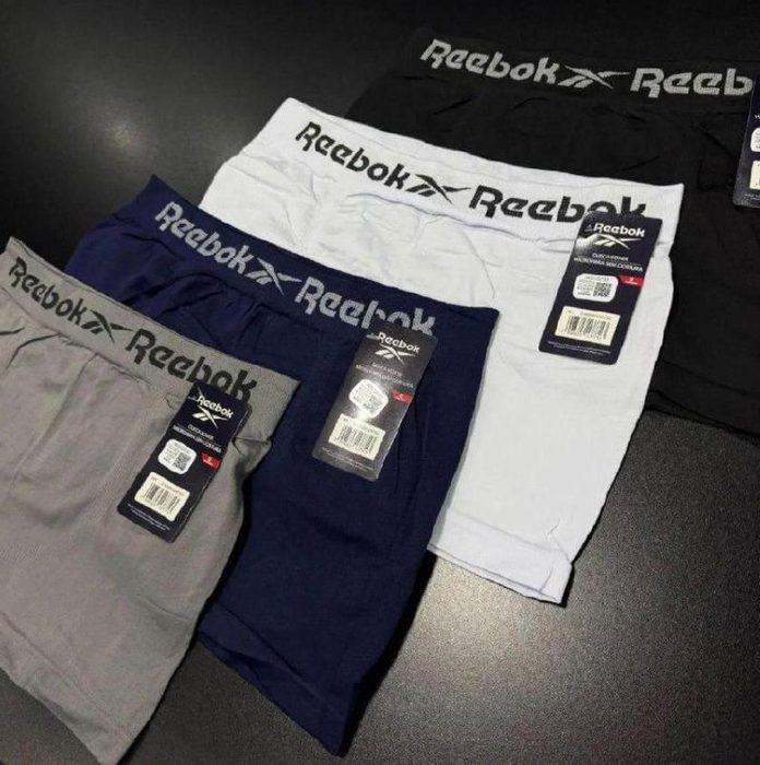 cuecas reebok boxer kit 6 microfibra sem costura