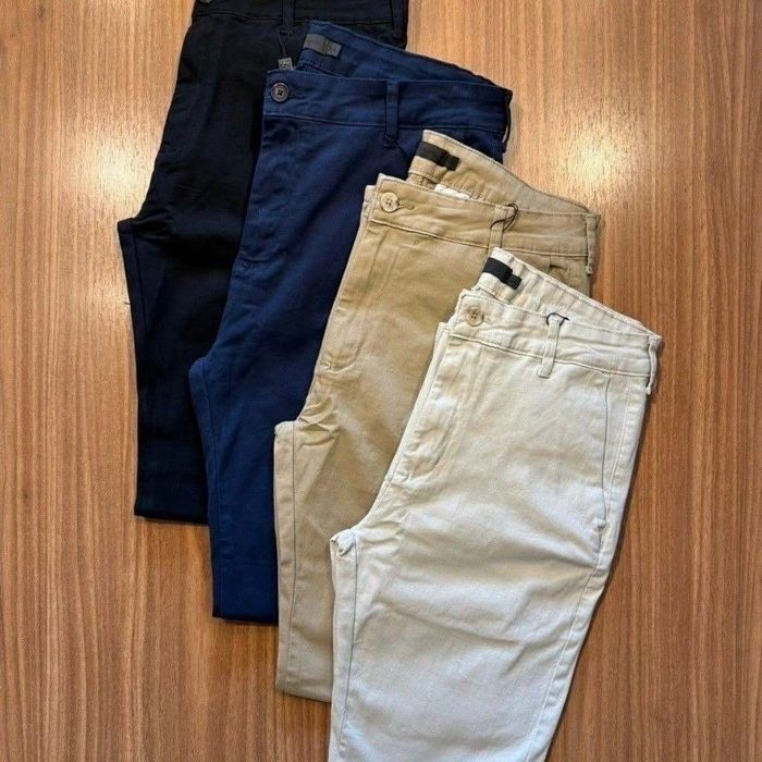 calça sarja masculina emporium black alfaiataria bolso faca