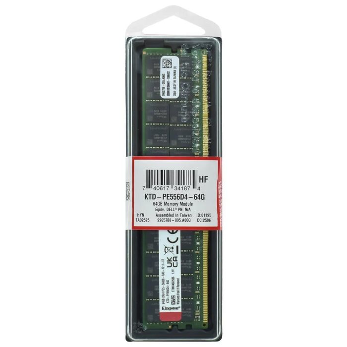 Memória RAM Kingston DDR5 64GB 5600MHz