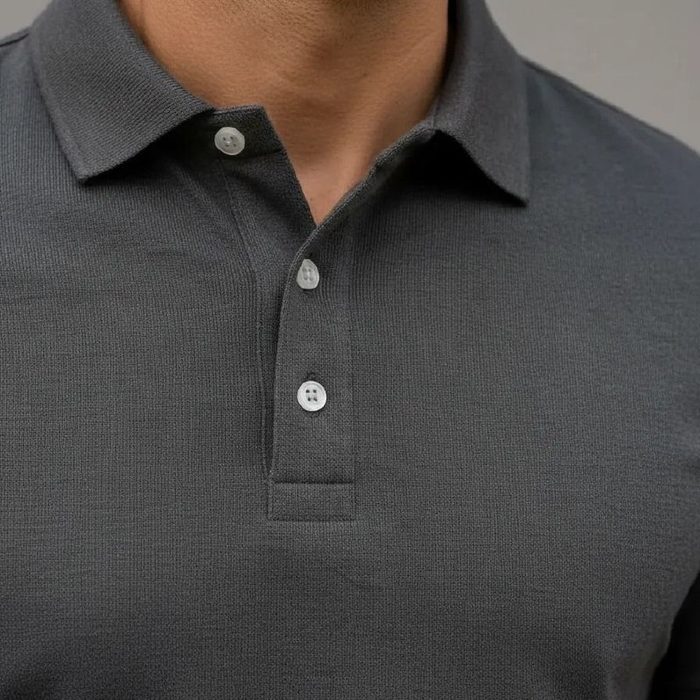 camisa polo masculina rethink piquet slim manga curta
