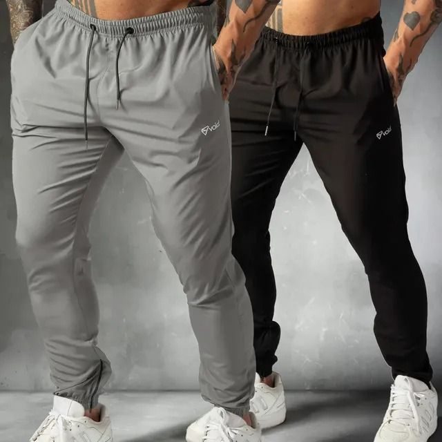 roupas impulse kit 2 calças jogger tactel com elastano