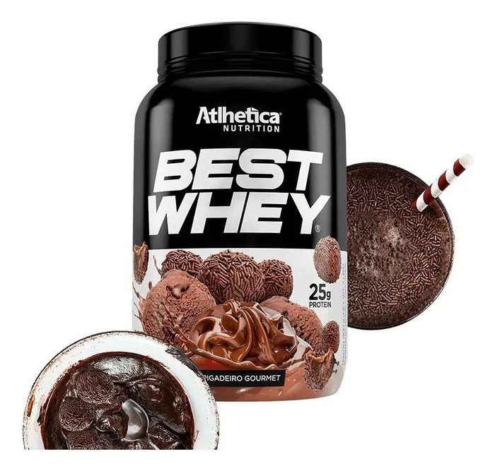 🛒Best Whey Protein Brigadeiro Gourmet 900g Brigadeiro Gourmet
