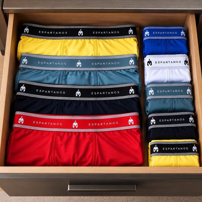 cueca espartanos boxer microfibra kit 10