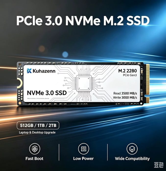 ssd kuhazenn nvme gaming m.2 2280 pcie 3.0