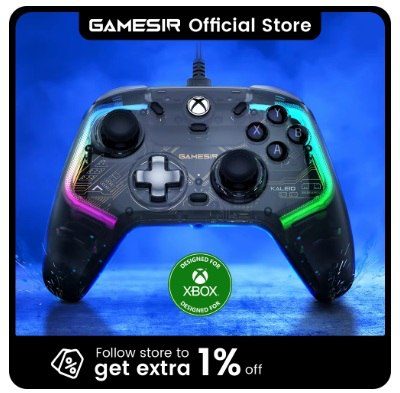 controle gamesir kaleid com fio