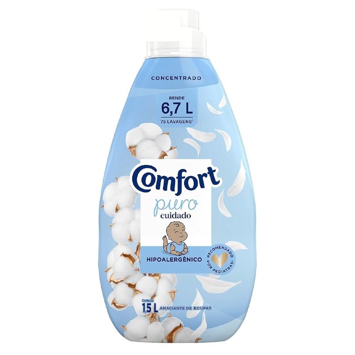 Comfort Amaciante Concentrado Puro Cuidado 1,5L