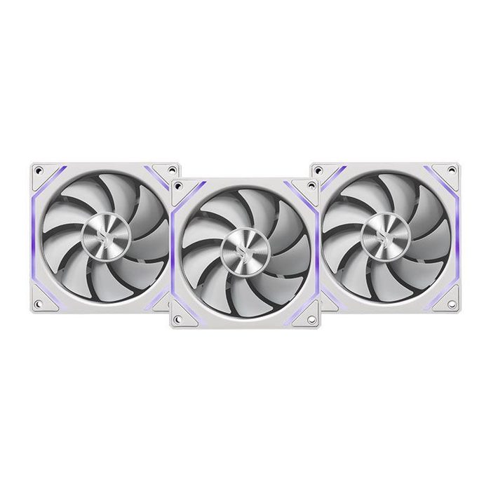 Kit Ventoinha Pichau Ventus Nx, Argb, 3x120mm, Branco, Pch-Vtnx3-Wh01