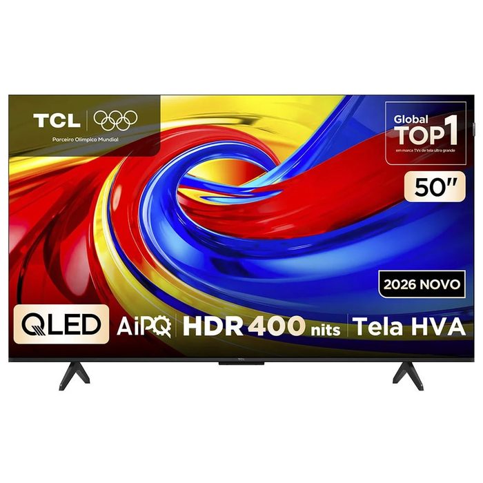 TV TCL TCL15OFF 50" 4K QLED 60Hz Google TV