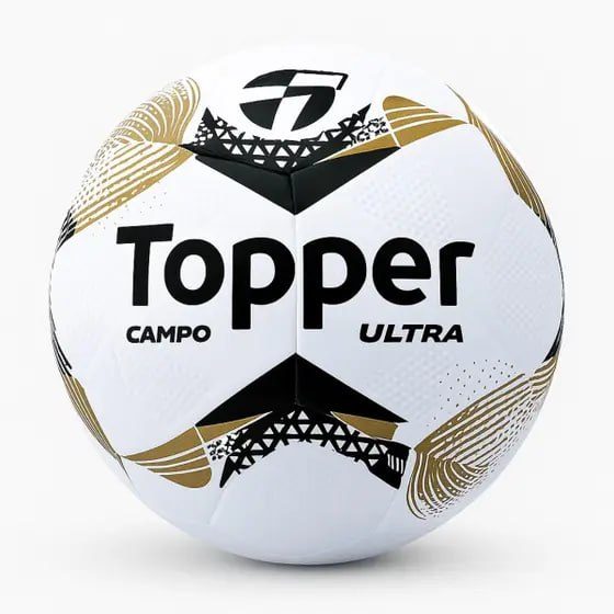 Bola de Futebol de Campo Topper Ultra Dupla Colagem Oficial