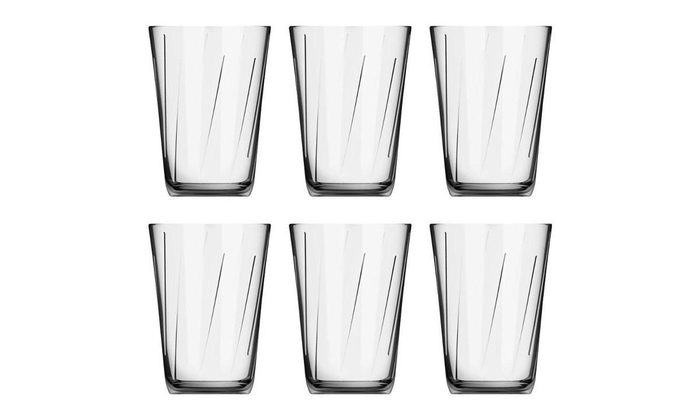 Conjunto 6 Copos de Vidro 190ml Amazon Nadir