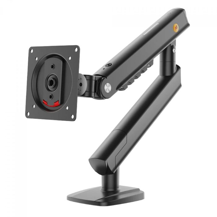 Suporte de Mesa Ergonômico North Bayou Single Arm A5-B, Articulado, Para Monitores 17 Até 32 Pol, Preto