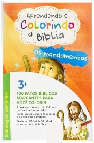 Aprendendo e colorindo a Bíblia ECO Kit c/10 unid I