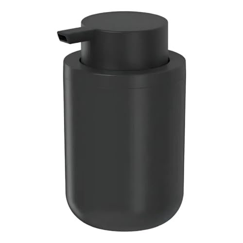 Porta sabonete líquido Preto Linha Bold 300ml