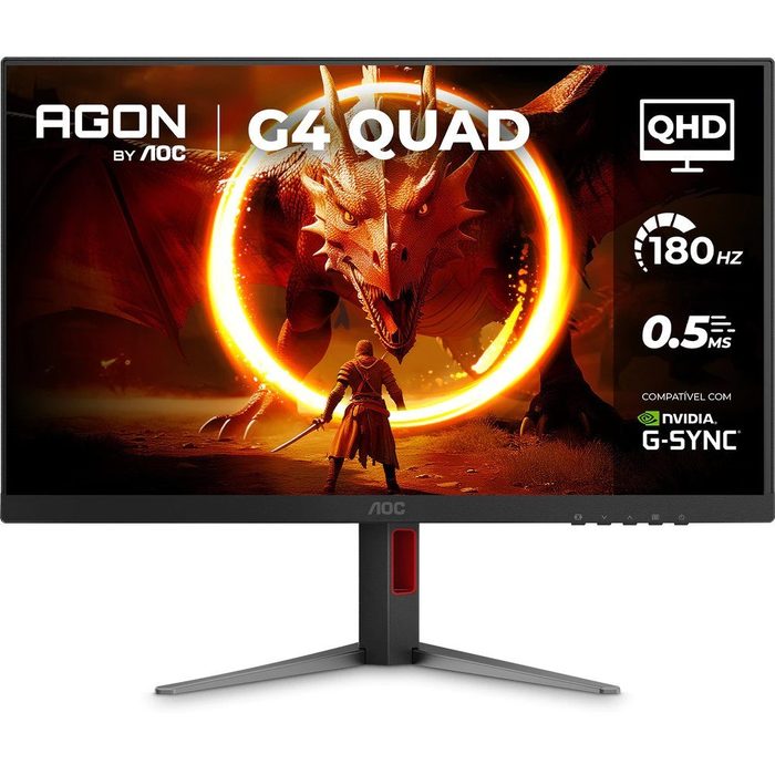 Monitor AOC Agon 27" QHD IPS 180Hz 0.5ms
