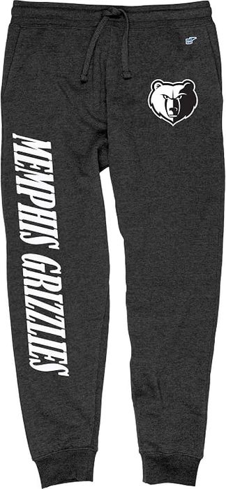 Blue 84 Calça de moletom masculina licenciada oficialmente pela NBA, carvão