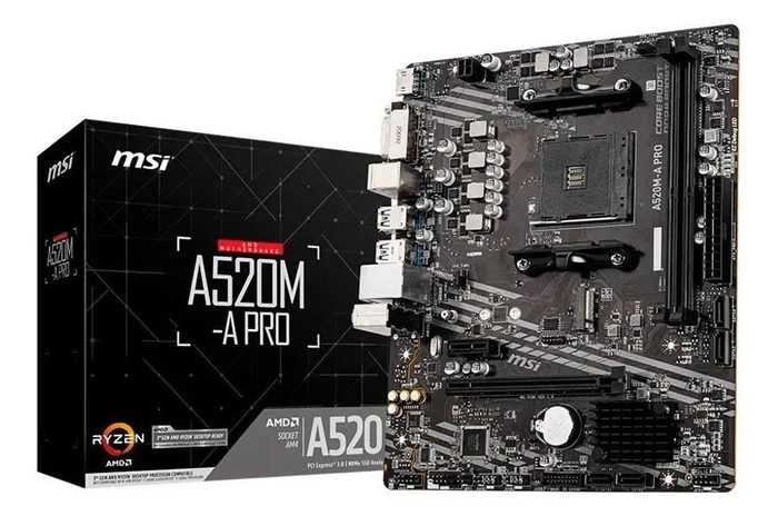 Placa Mãe MSI A520M