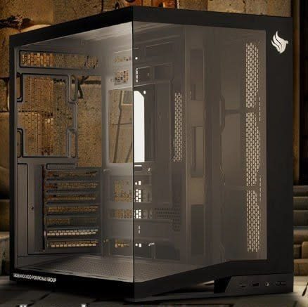 Gabinete Gamer Pichau Osiris Pro, Mid-Tower, Lateral de Vidro, Preto, Pg-Osip-Bk
