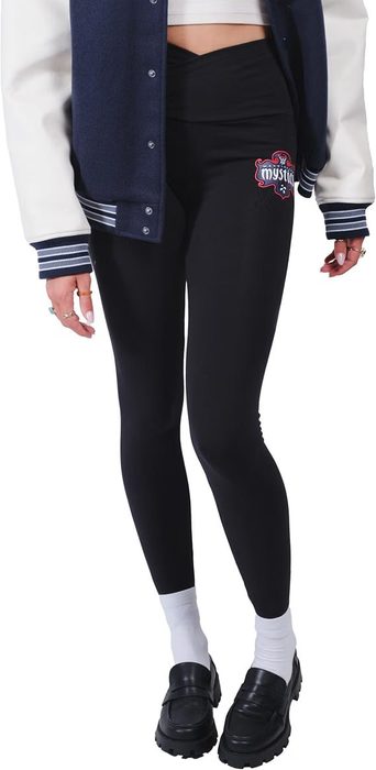 Ultra Game Calça legging feminina WNBA oficial super macia cintura alta controle de barriga não transparente para treino yoga