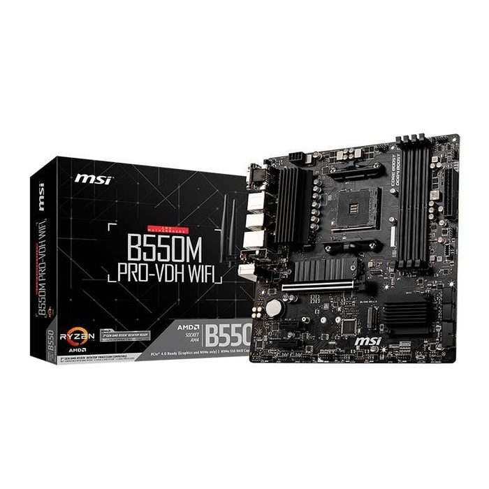 Placa Mãe MSI B550M-PRO-VDH