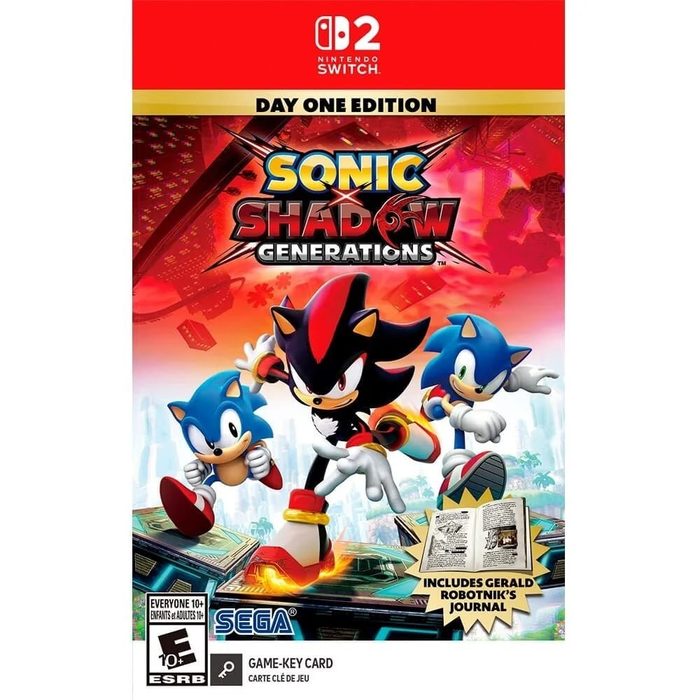 Jogo Sonic x Shadow Generations, Nintendo Switch 2 - SG000089NSW
