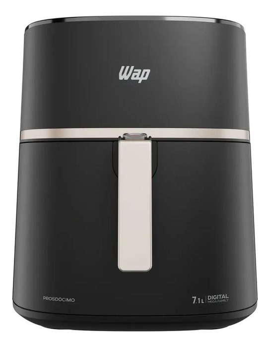 fritadeira airfryer wap mega digital 7.1l 1700w