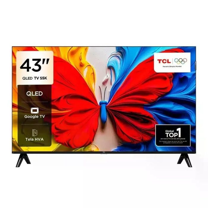 TV TCL 43S5K 43" Full HD QLED Google TV