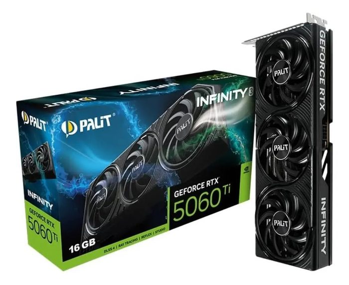 Placa de Vídeo Palit RTX 5060 Ti