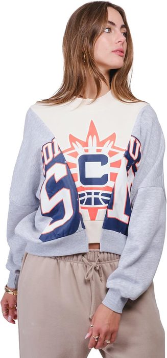 blusa de moletom ultra game wnba official showtime crew feminino