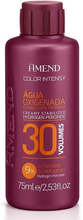 agua oxigenada 30 volumes cremosa 75ml