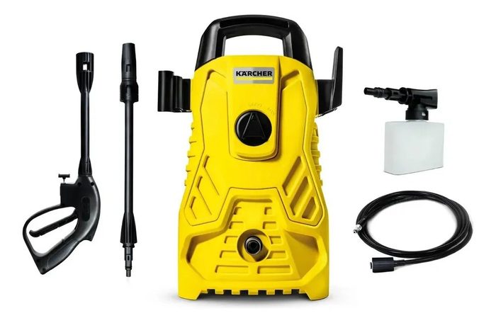 lavadora de alta pressão kärcher compacta 1400w 220v