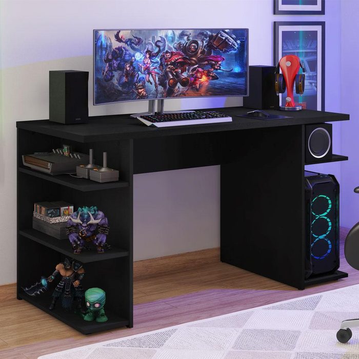 mesa para computador madesa 9409 preto