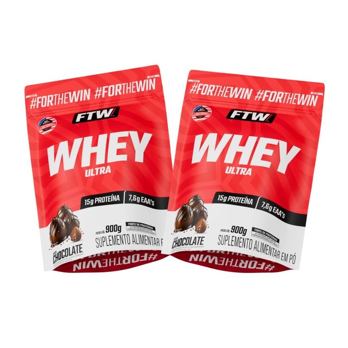 suplemento ftw whey ultra protein refil 900g