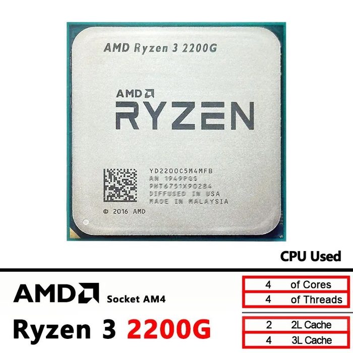 Processador Ryzen 3 2200G