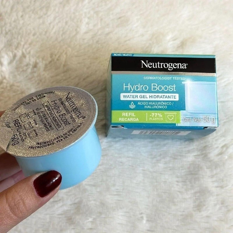 hidratante facial neutrogena hydro boost water gel refil 50g