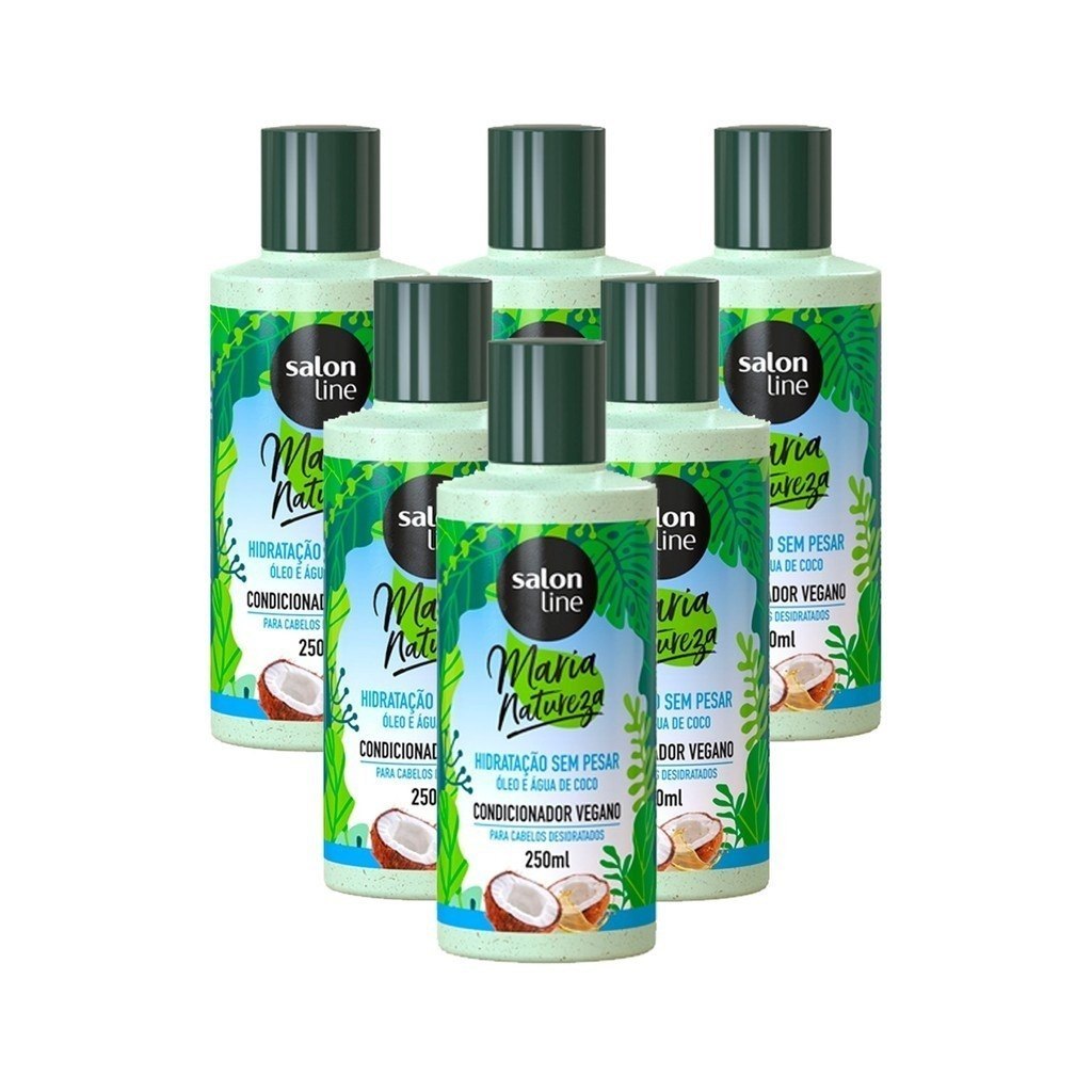 condicionador salon line maria natureza hidratação sem pesar 250ml