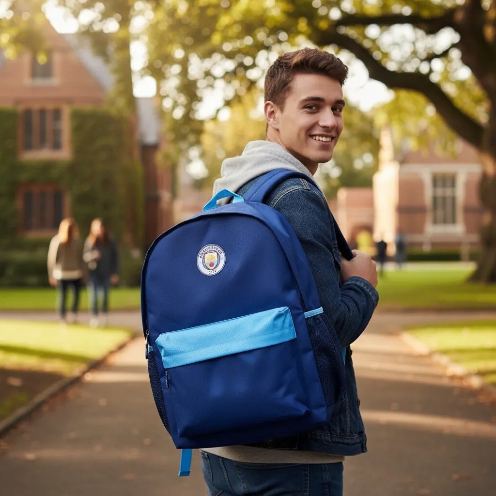 mochilas xeryus mochila urbana azul esportivo 20.79l b05 manchester 6-azul geométrico