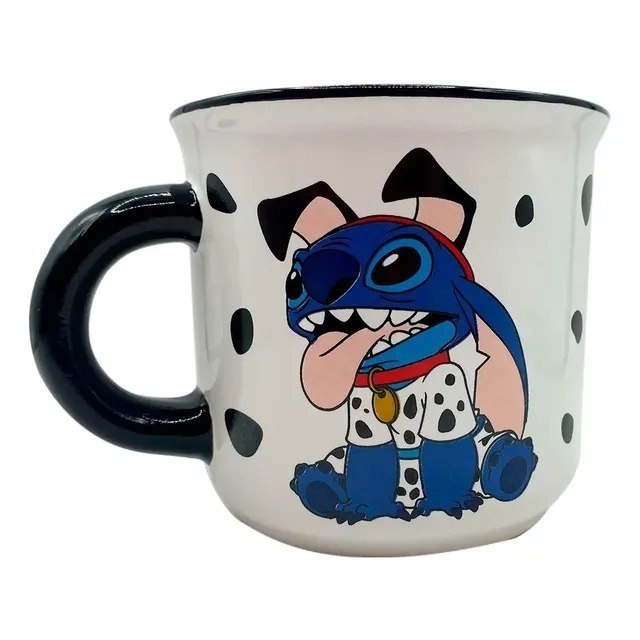 canecas disney stitch dálmatas 380ml branca