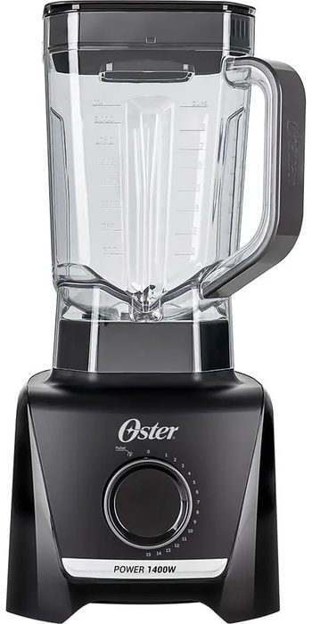Liquidificador Full Oster 15 Velocidades 1400W Preto 220V OLIQ610