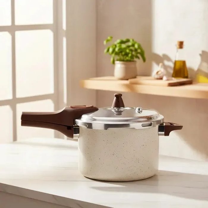 Panela De Pressão Brinox Pressure 4,2l Ø20 X 14,5 Cm Vanilla Baunilha