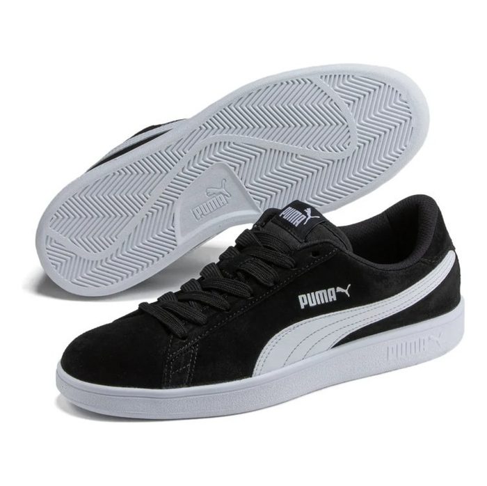 Tênis Smash V2 Puma Preto E Branco tam. 40 ao 42