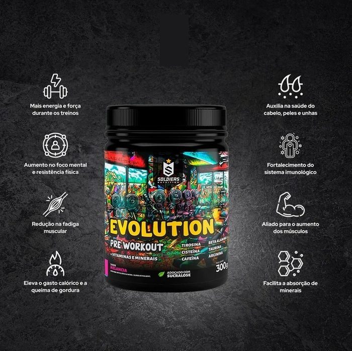 Soldiers Nutrition Pré-Treino 300g