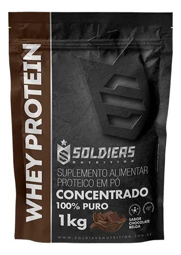 Soldiers Nutrition Whey Concentrado 1kg