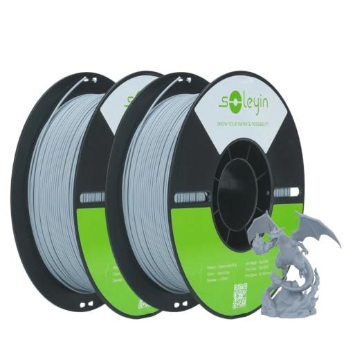 Creality 2 Rolos Filamentos Soleyin Ultra PLA 1,75 mm para Impressoras 3D, Velocidade de 300 mm/s, Alta Precisão e Sustentabilidade,para a M