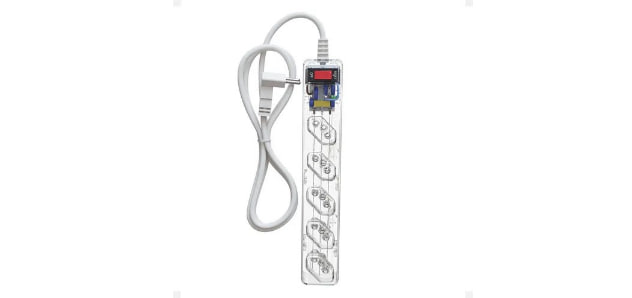 eletrodoméstico iclamper energia 5 tecnologia lcf para 5 tomadas